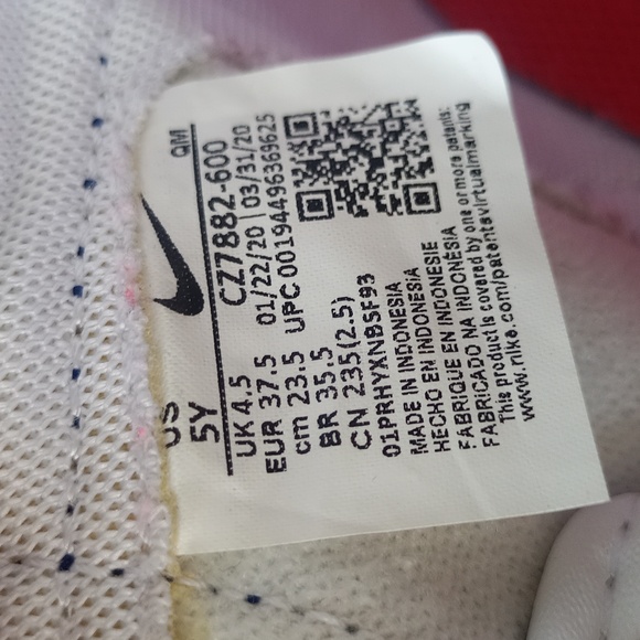 Nike Blazer Mid 77' Vintage 5Y Tie Dye USA Red White Blue Shoes C27882-600 - Picture 5 of 15